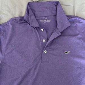 Vineyard vines purple performance polo medium EUC